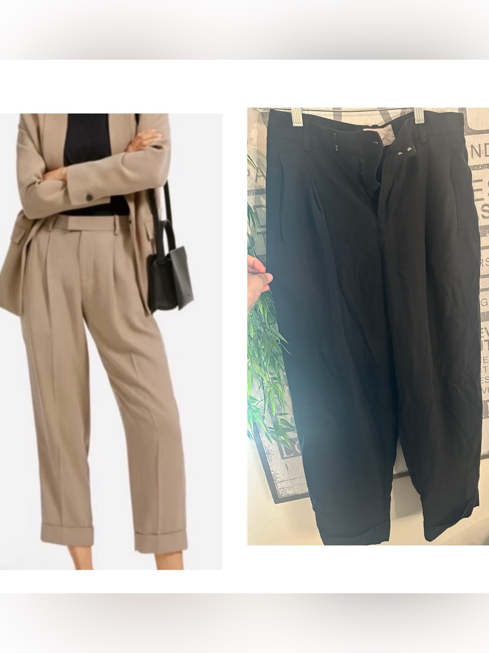 2 Everlane “Put-Together” Trousers